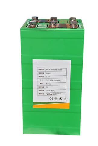 9_6V 80Ah Electric Ambulance battery packs_LiFePO4 batteries